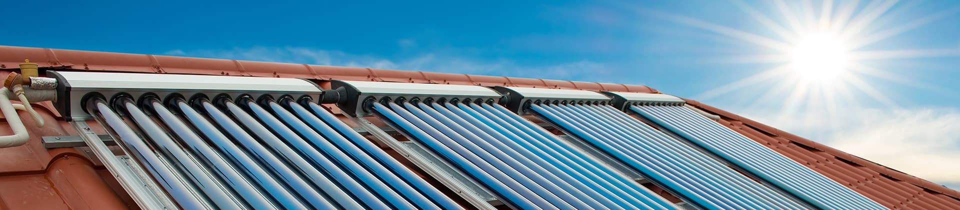 Solarsystem für Warmwasser