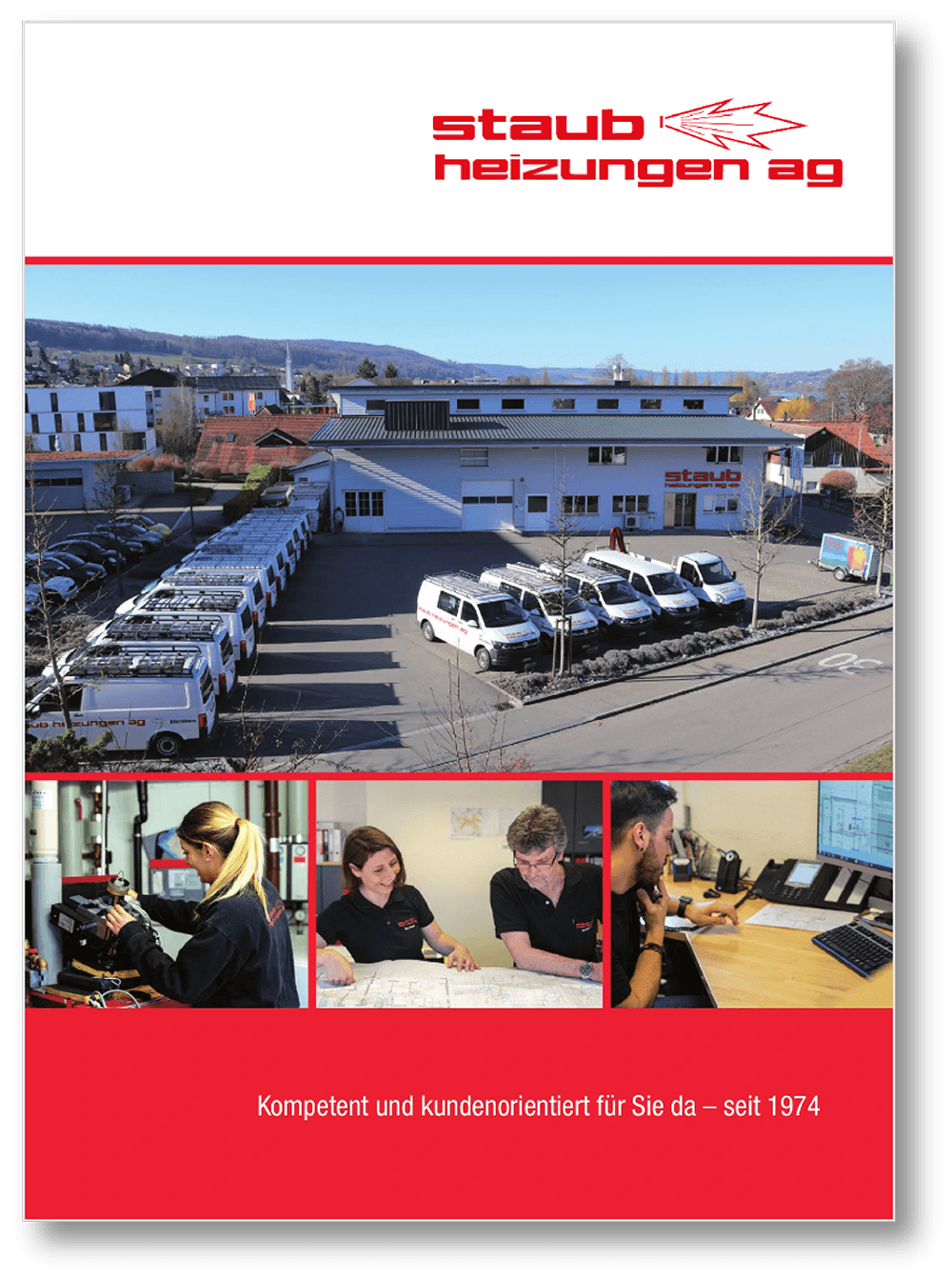 Firmenbroschüre Staub Heizungen AG