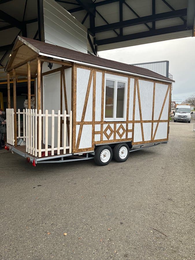 Event-Wagen von Staub Heizungen – mobiles Chalet zum Mieten in Steckborn